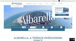 Desktop Screenshot of albarella.it